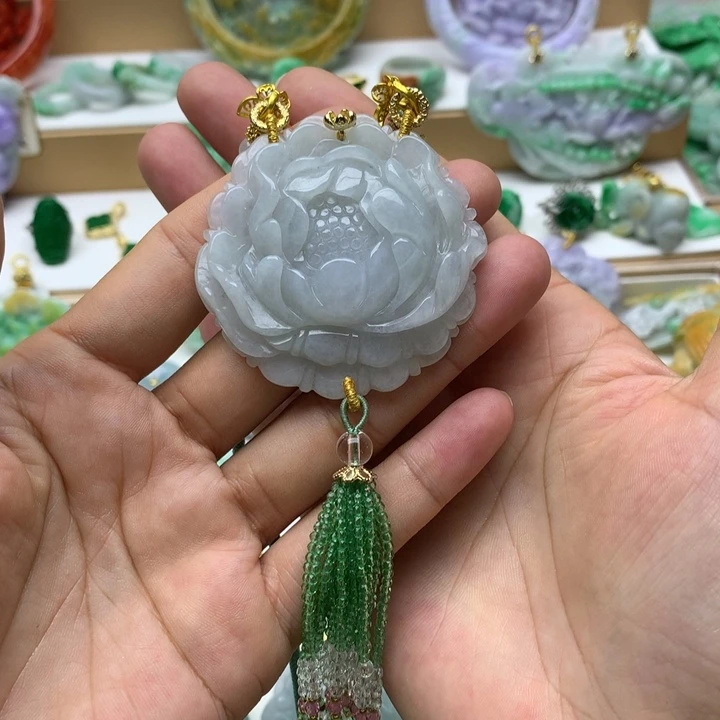 颈饰未镶嵌翡翠翡翠