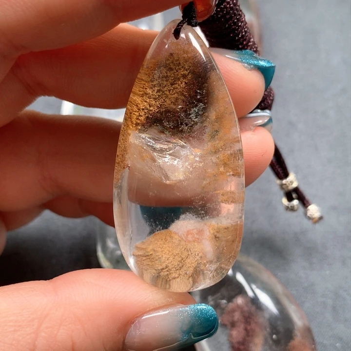 水晶颈饰未镶嵌郴水晶