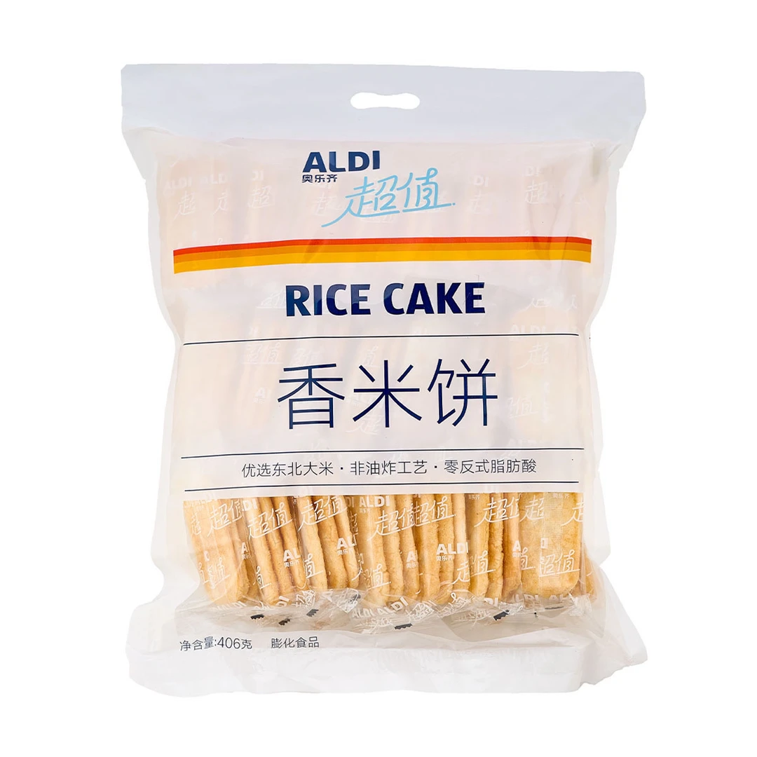 奥乐齐 非油炸超值香米饼