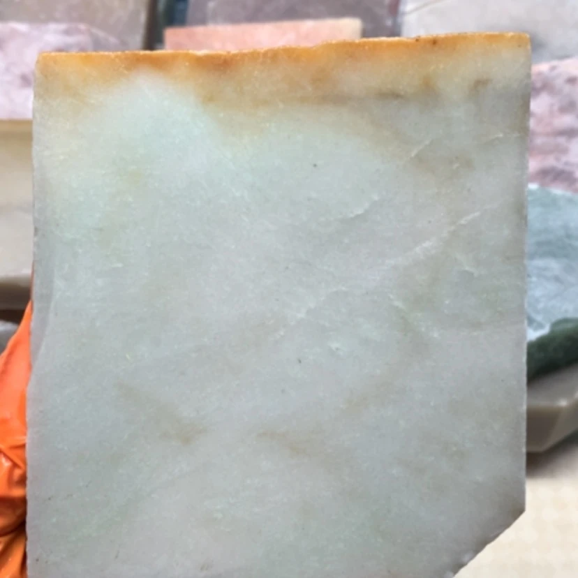 【闪购商品】未镶嵌手镯石英岩玉绿底黄糖