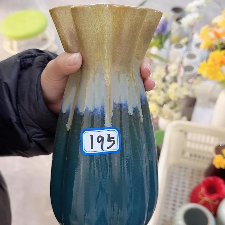 瓶195号复古陶瓷高23厘米一个