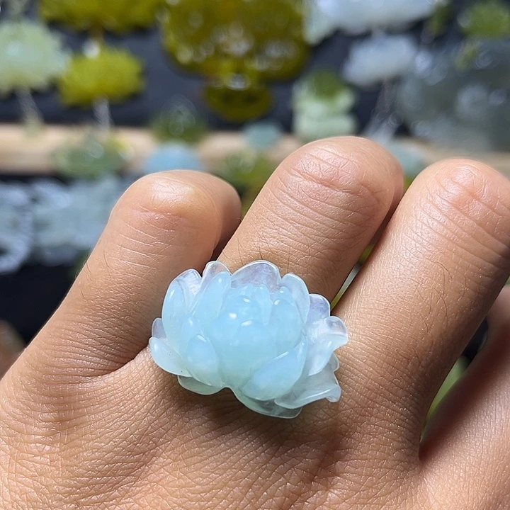 未镶嵌蛇纹石玉发饰