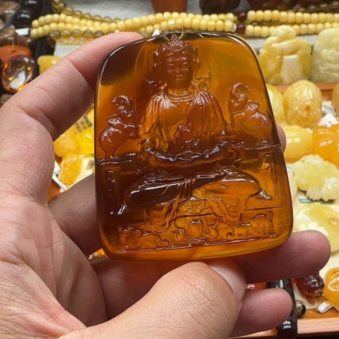 琥珀未镶嵌珠宝奇石