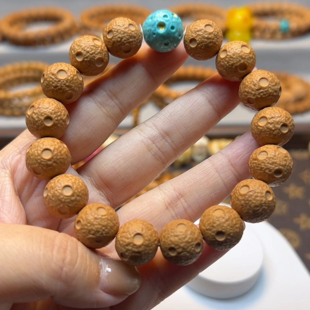 猴头核桃手串14➕星球