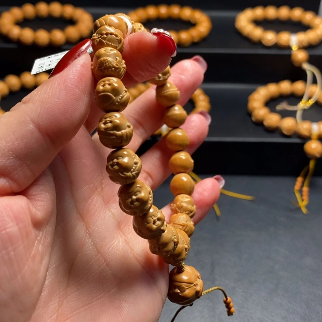猴头核桃手串地主弥勒10+