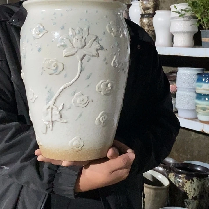 花盆紫砂口20高31福利