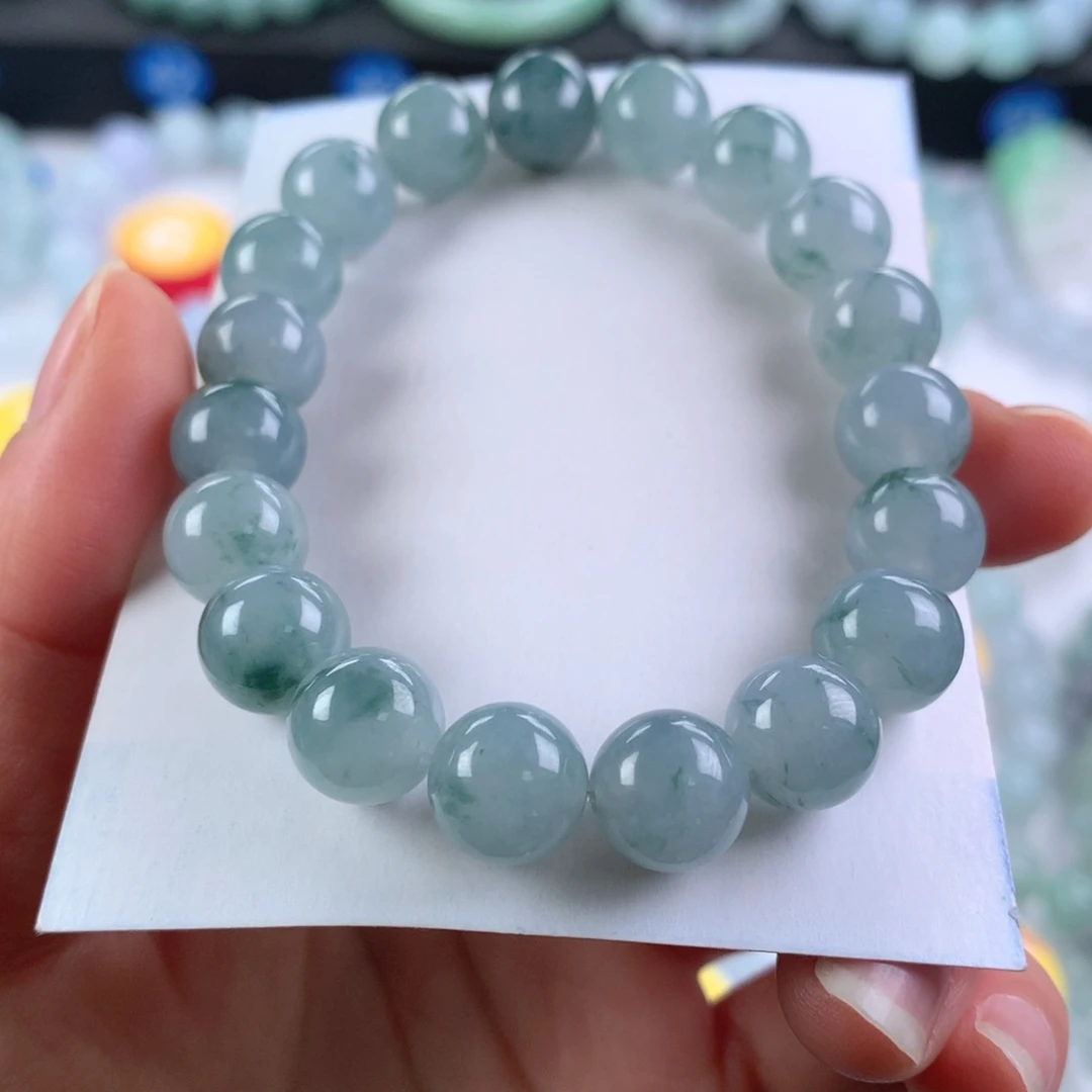 翡翠未镶嵌手链卡10