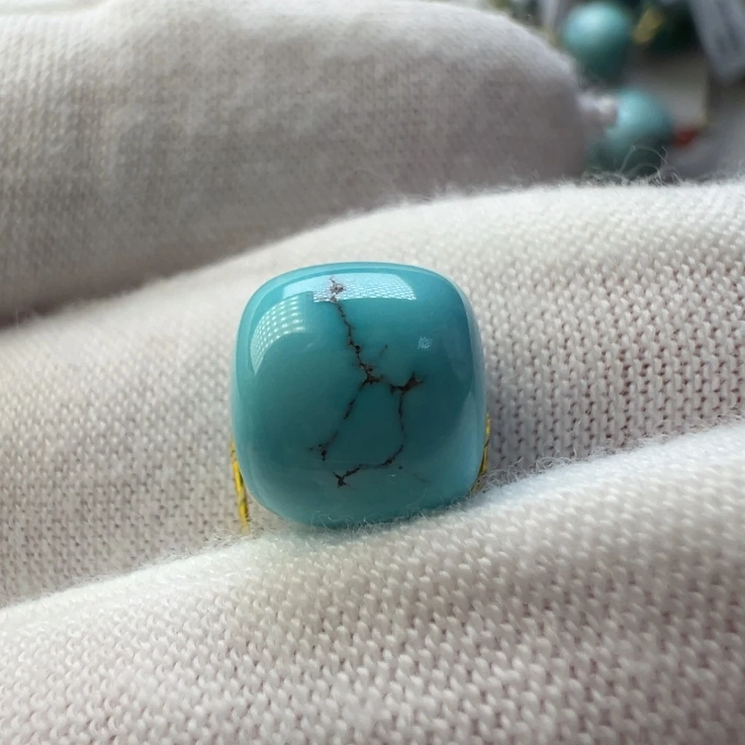 绿松石未镶嵌配饰9.6mm