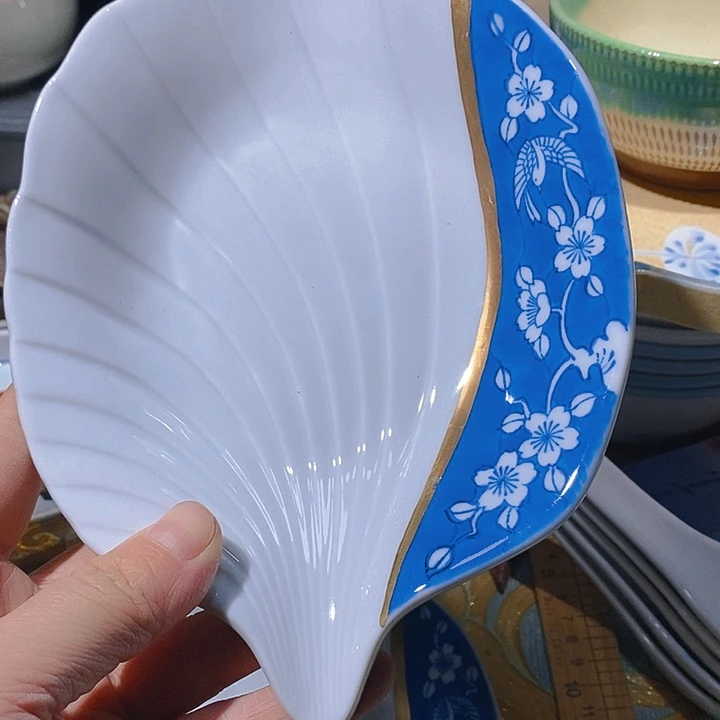 瓷片新年快乐万事如意