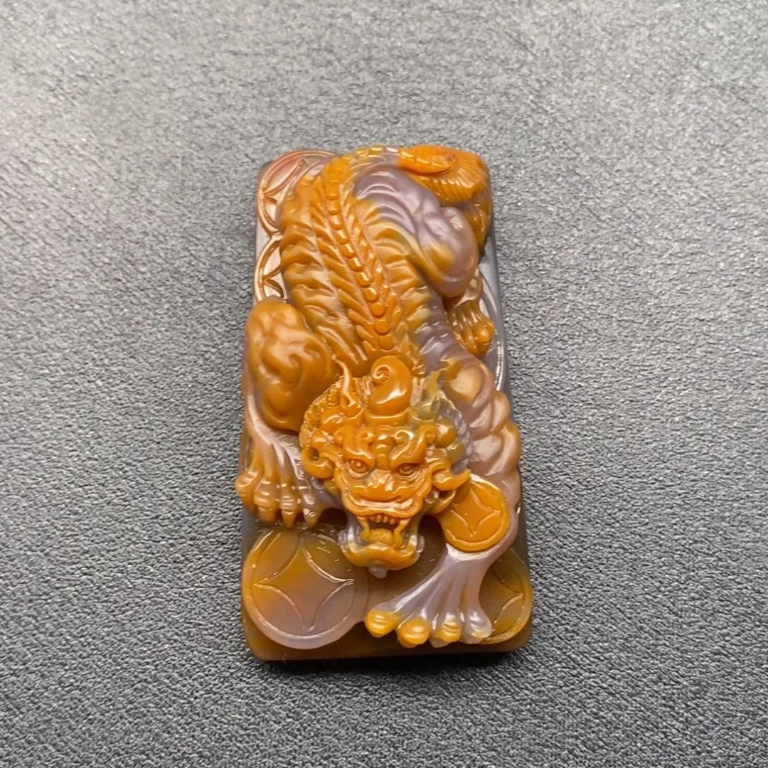 玛瑙/玉髓吊坠(不含链)未镶嵌