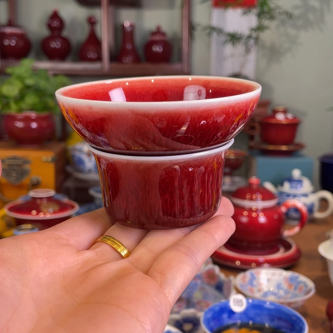 清欢雅玩原矿郎红福利茶漏