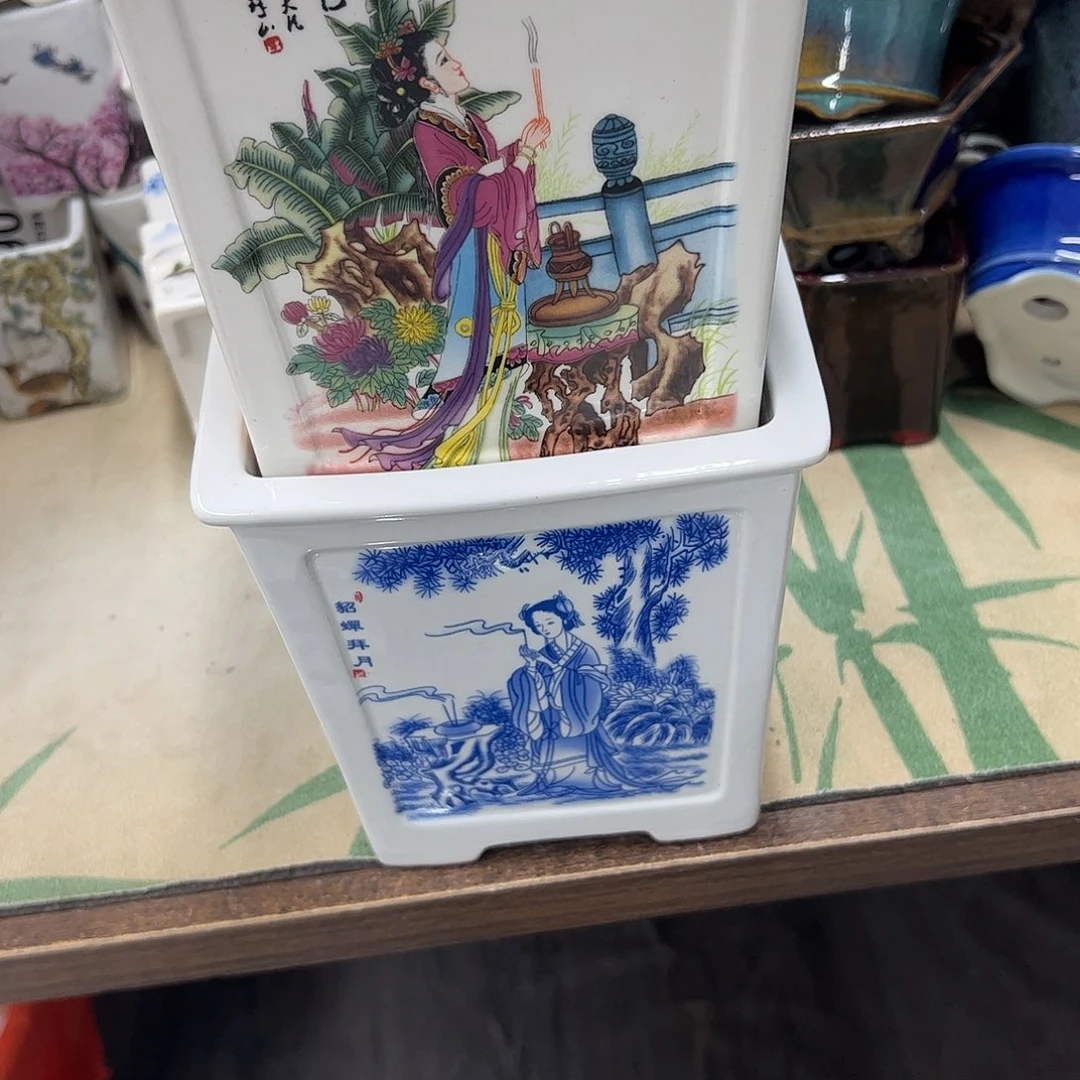 大****花盆紫砂219号瑕疵2个15/15cm