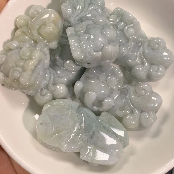 翡翠裸石多样性发货发其一