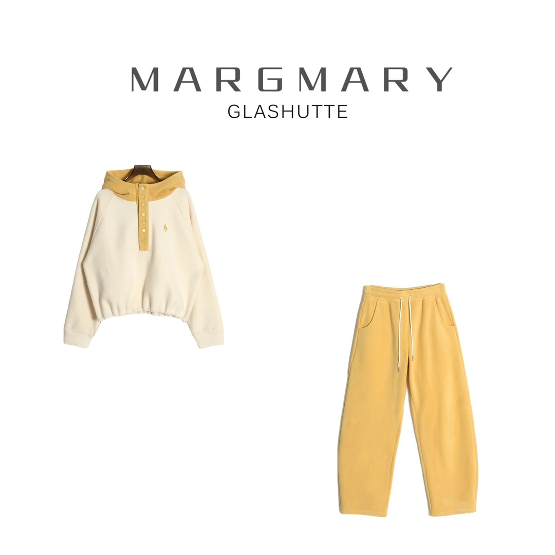 2025冬季设计师新款休闲时尚百搭潮流舒适显瘦连帽卫衣套装