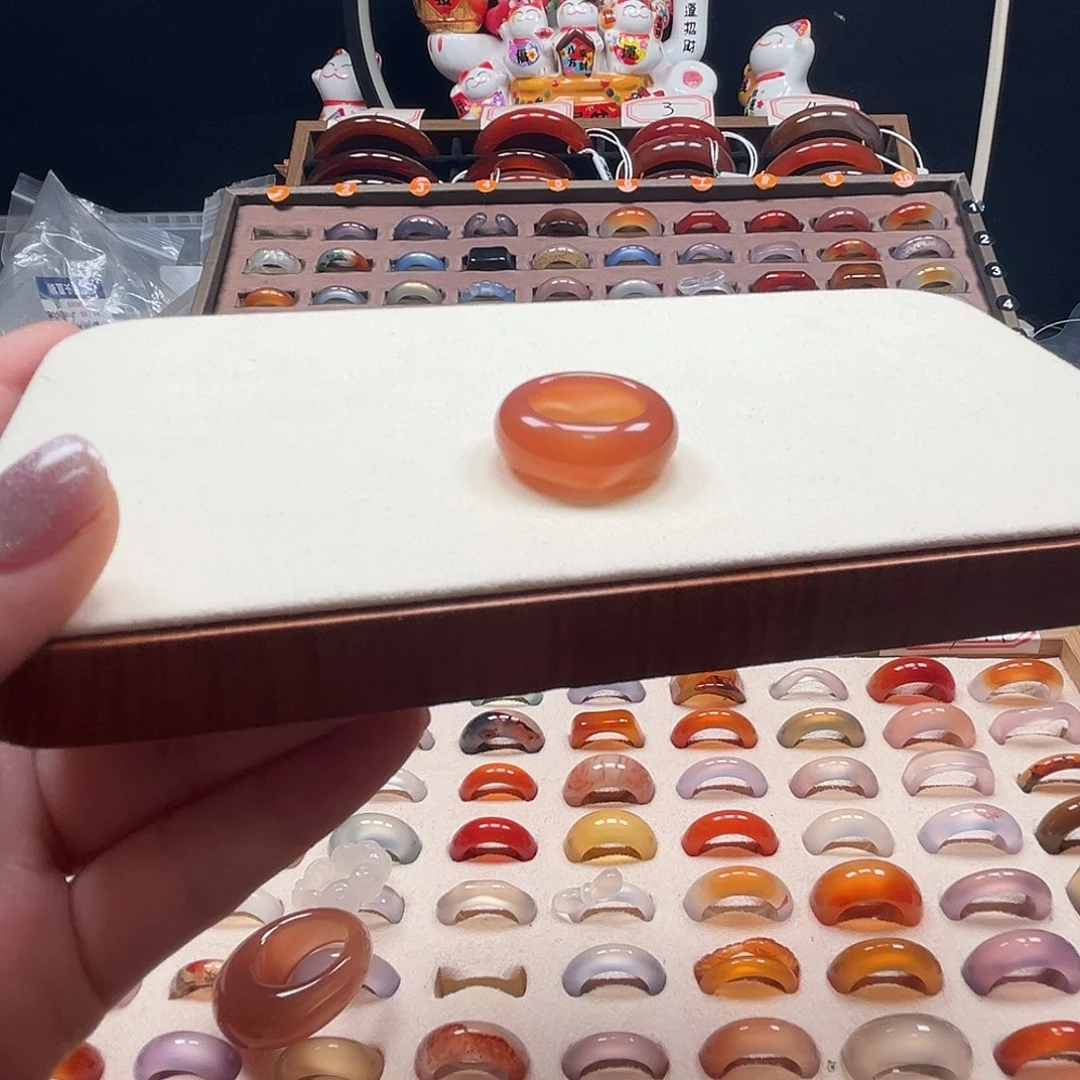 *****玛瑙/玉髓未镶嵌戒指