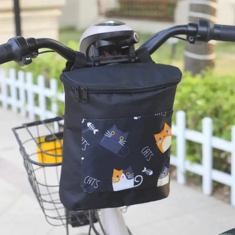 电动车挂物包前置防水手机包充电器雨衣收纳袋大容量储物兜电瓶车