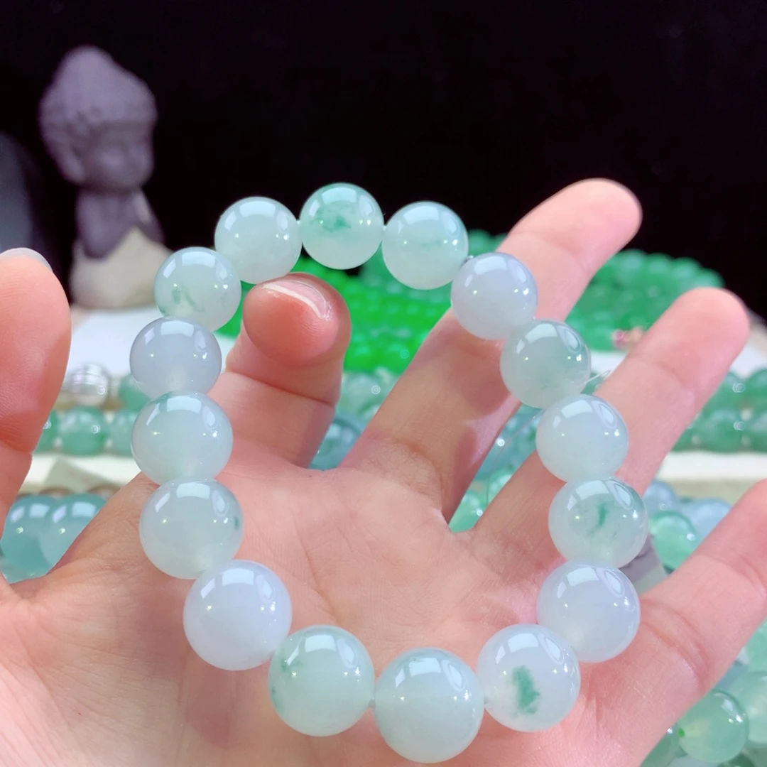 翡翠手链未镶嵌卡12