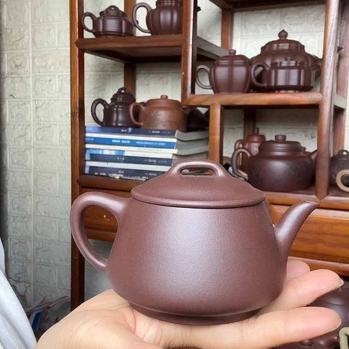 茶壶紫砂影瓢240cc半手工