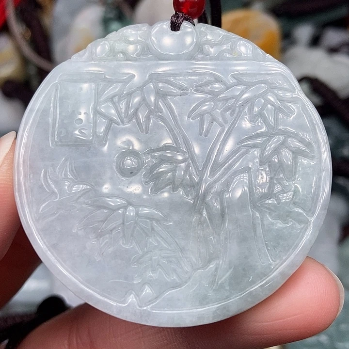 颈饰未镶嵌翡翠翡翠