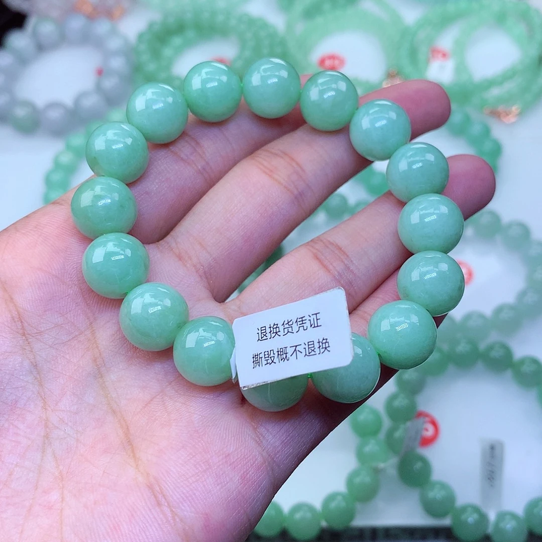 翡翠未镶嵌毛衣链