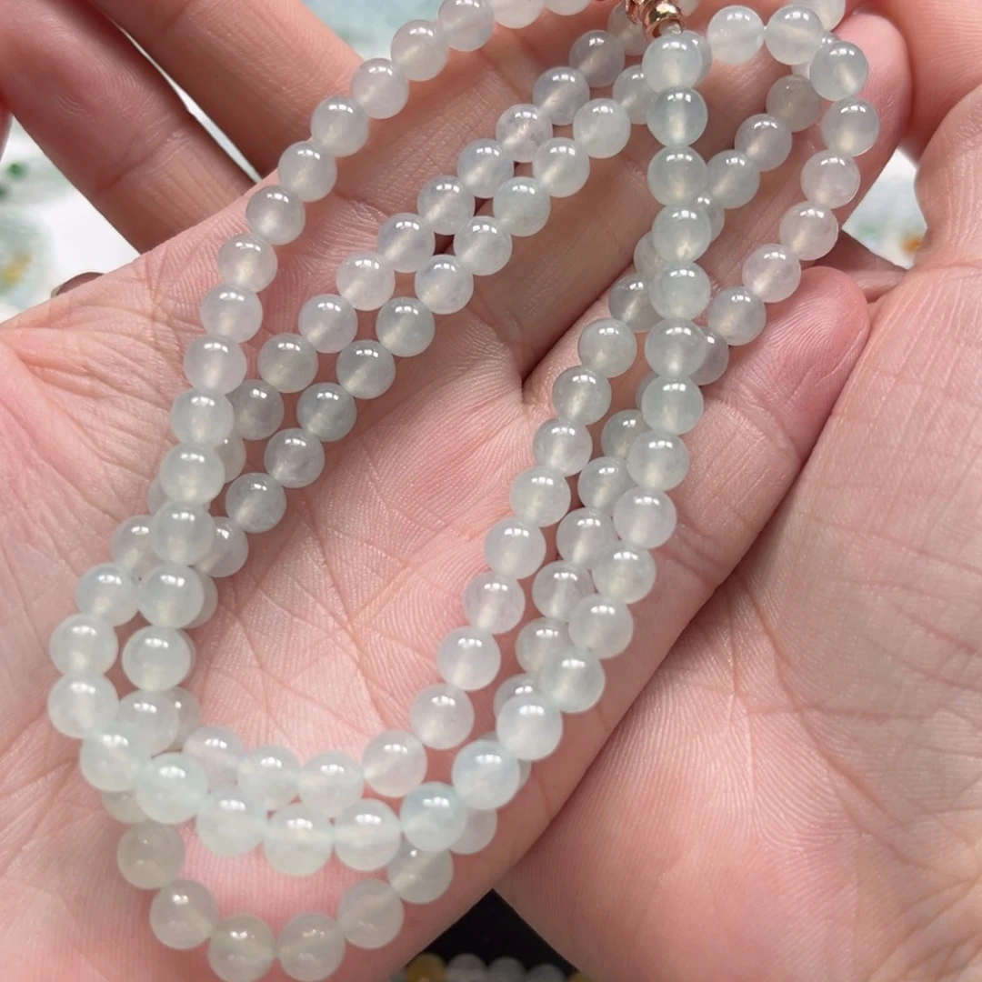 颈饰未镶嵌翡翠缅甸翡翠