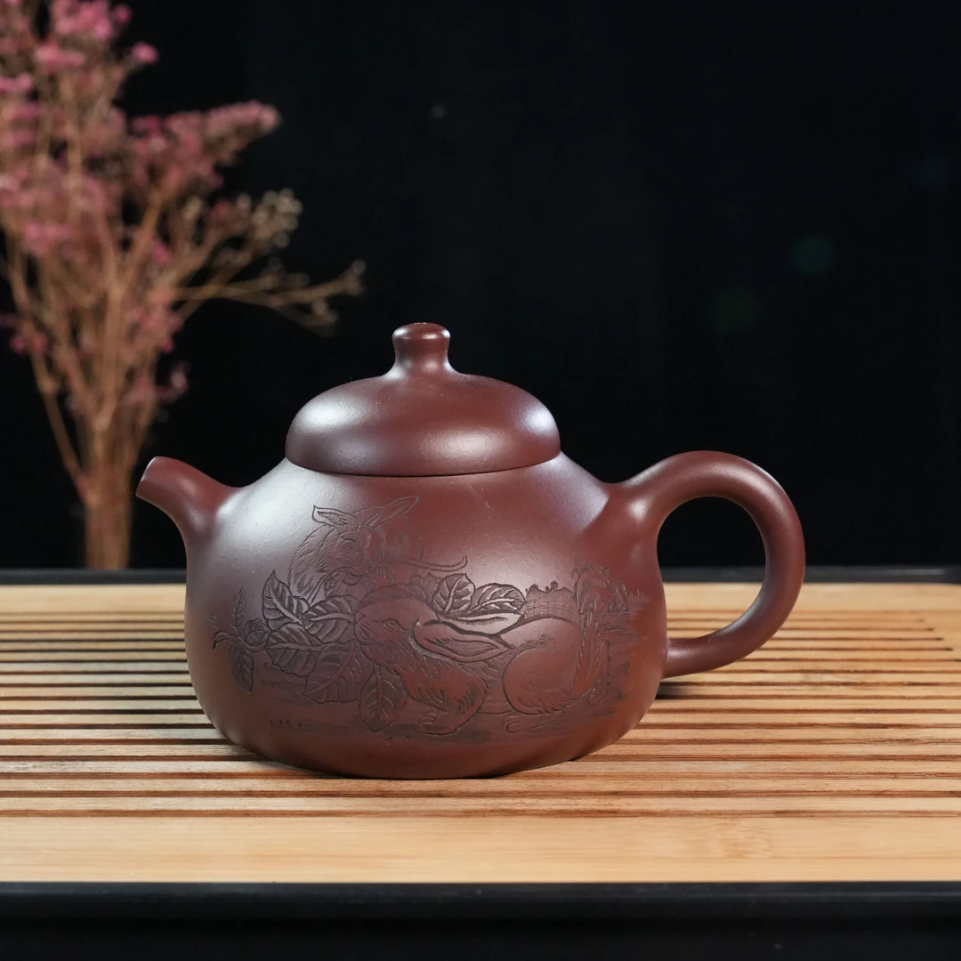 Z-XSJ-016   许时娟    宜兴手工紫砂  乳丁