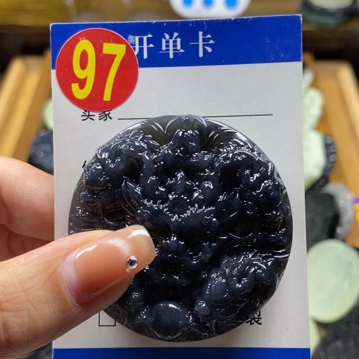 蛇纹石玉挂件未镶嵌鸠*