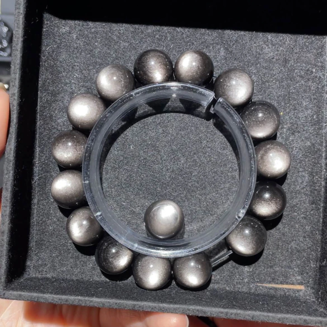 【闪购商品】未镶嵌黑曜岩手链妍****