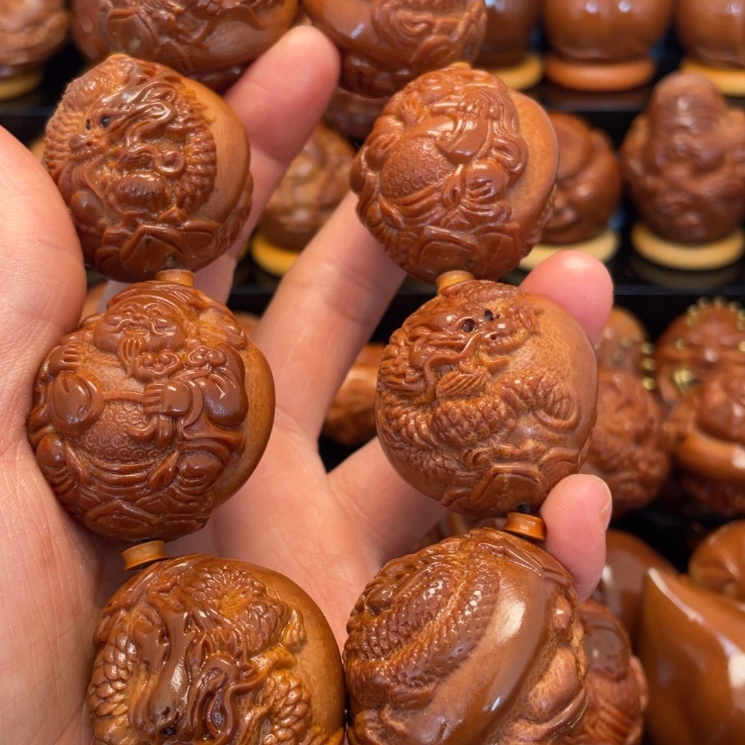 橄榄核手串/手链?**儿龙财一条3.5