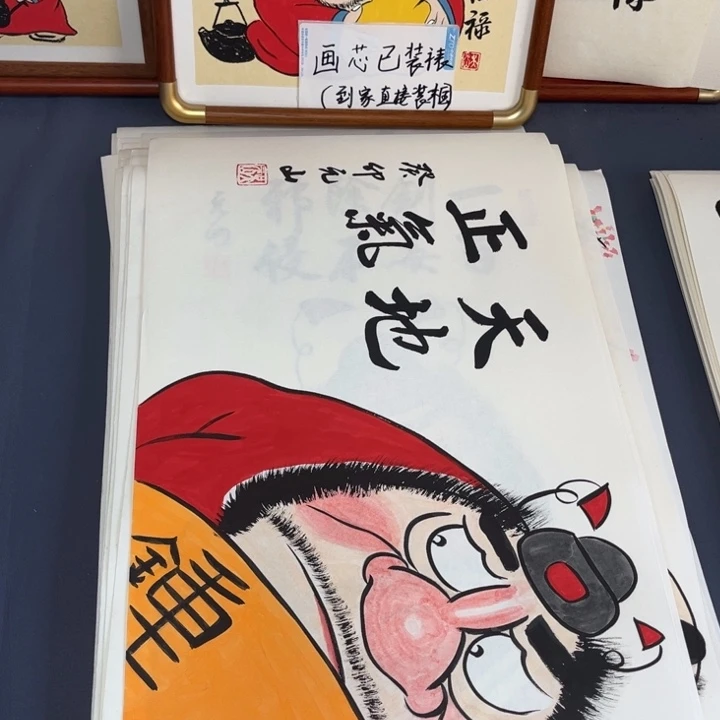 国画禅意画纯手绘作品