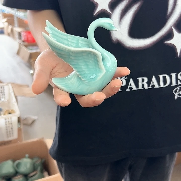 龙泉云间青瓷小米茶器