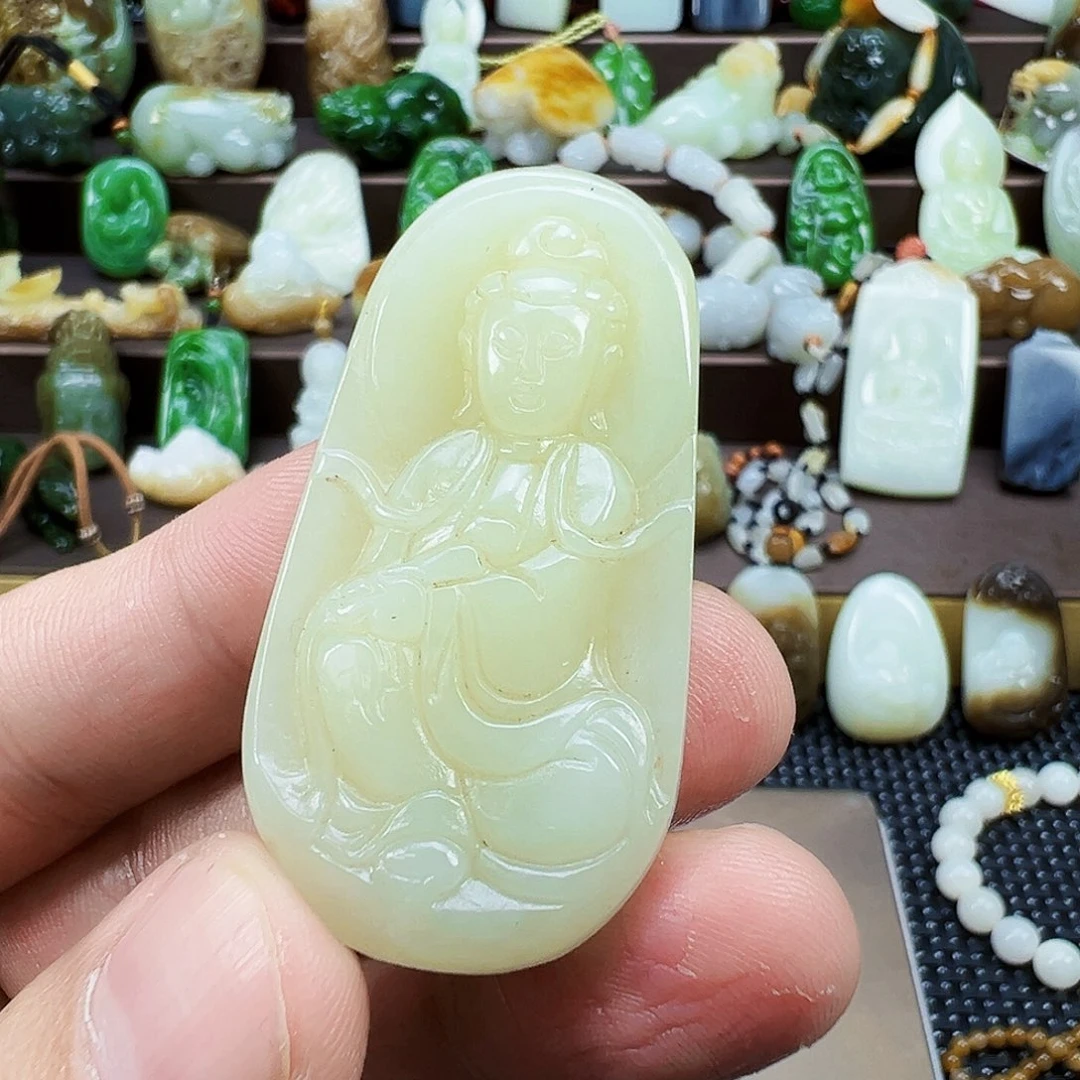 宁***吊坠(不含链)未镶嵌和田玉