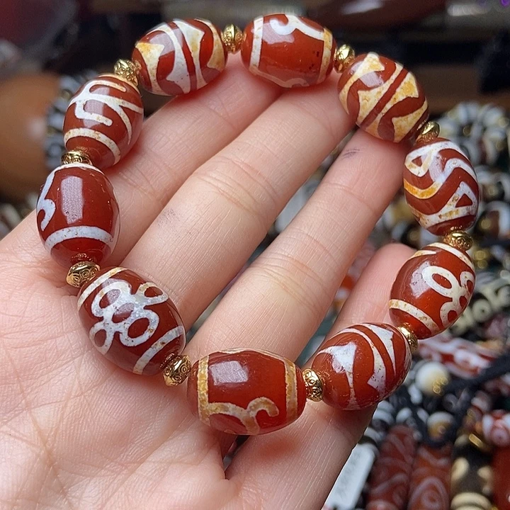 玛瑙/玉髓未镶嵌手链