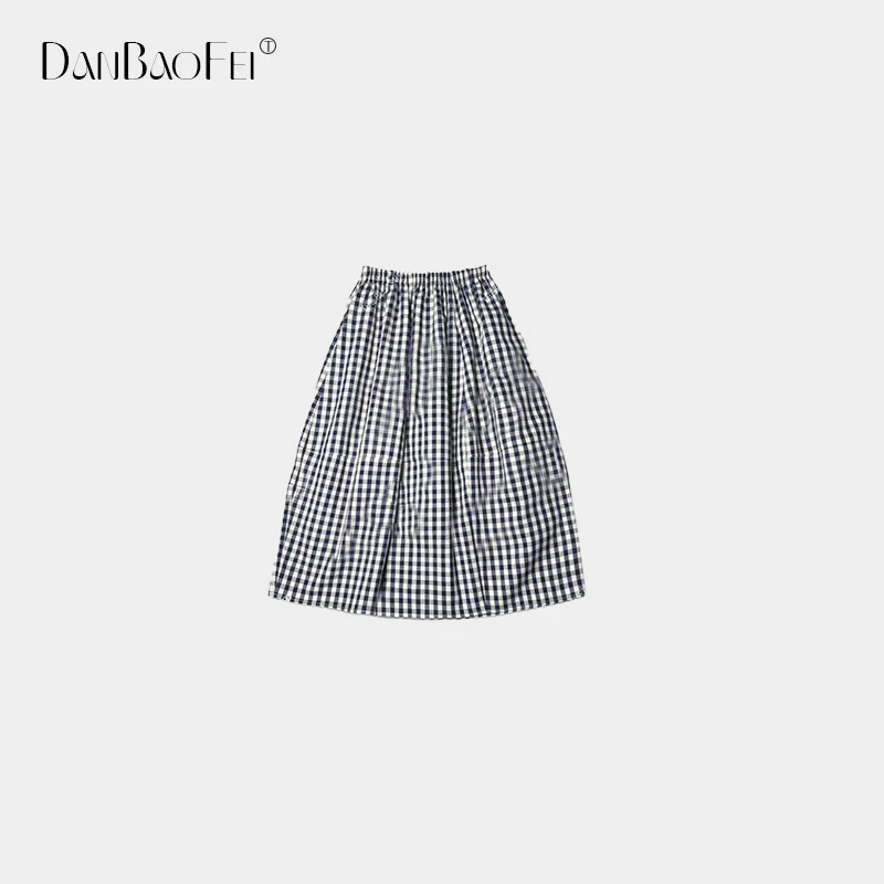 【DAYO预】 经典文艺风高级定制格子花包裙 WB0000