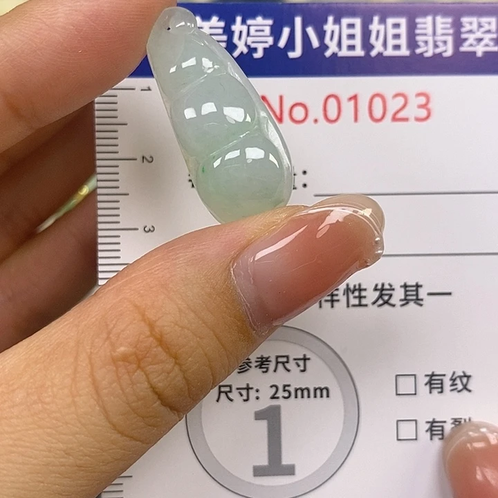 闲***致翡翠未镶嵌颈饰翡翠