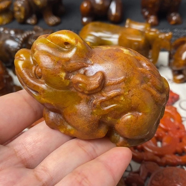 未镶嵌蛇纹石玉颈饰26