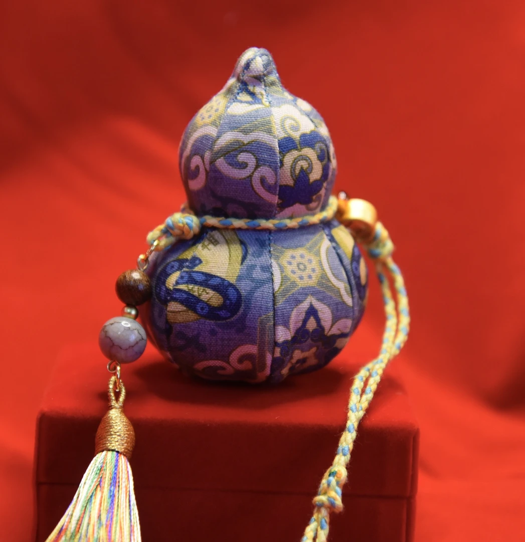 【巳来福转】蛇年葫芦布艺香囊 新年福禄吉祥药香袋汽车随身挂件
