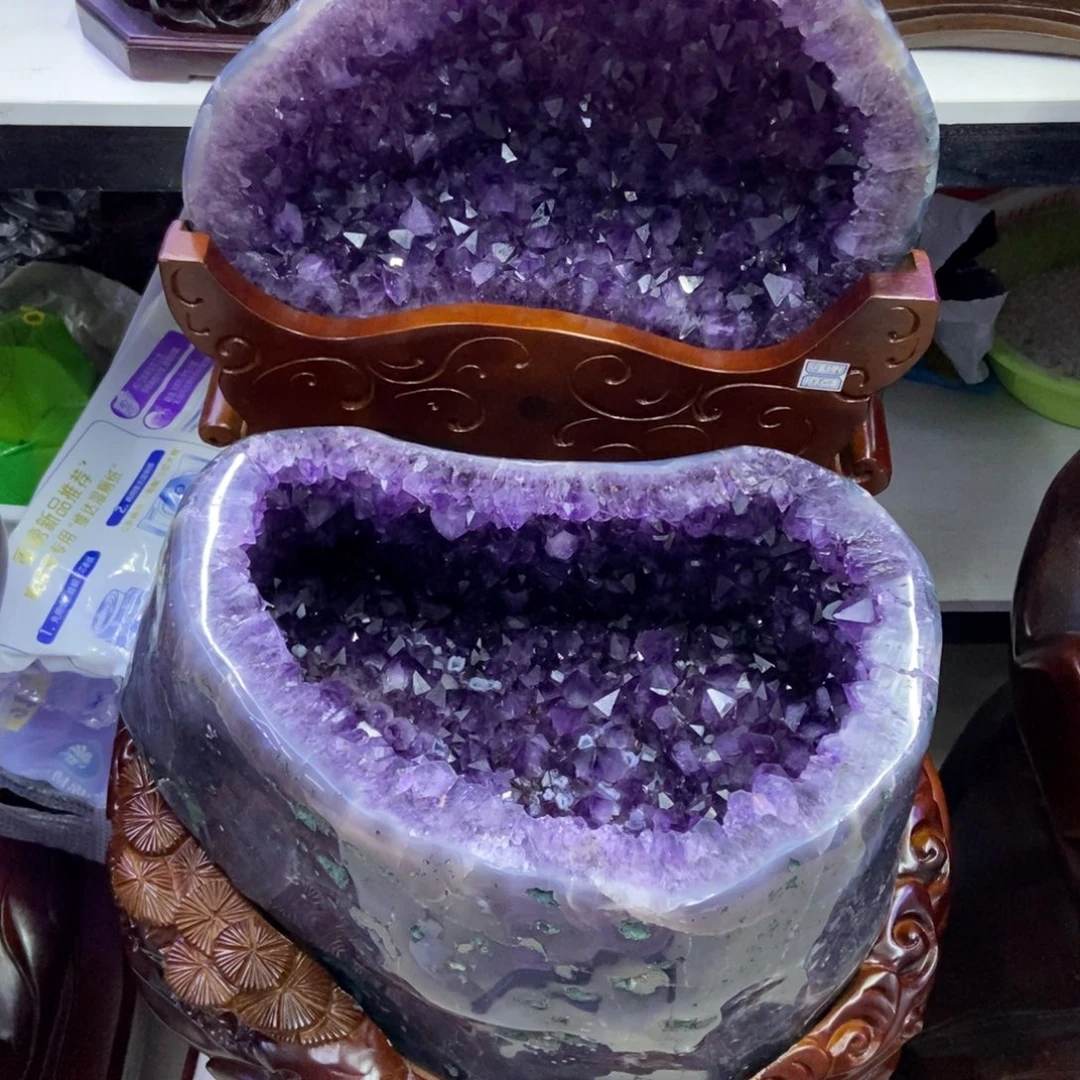 紫晶大型摆件（非配饰）未镶嵌琪