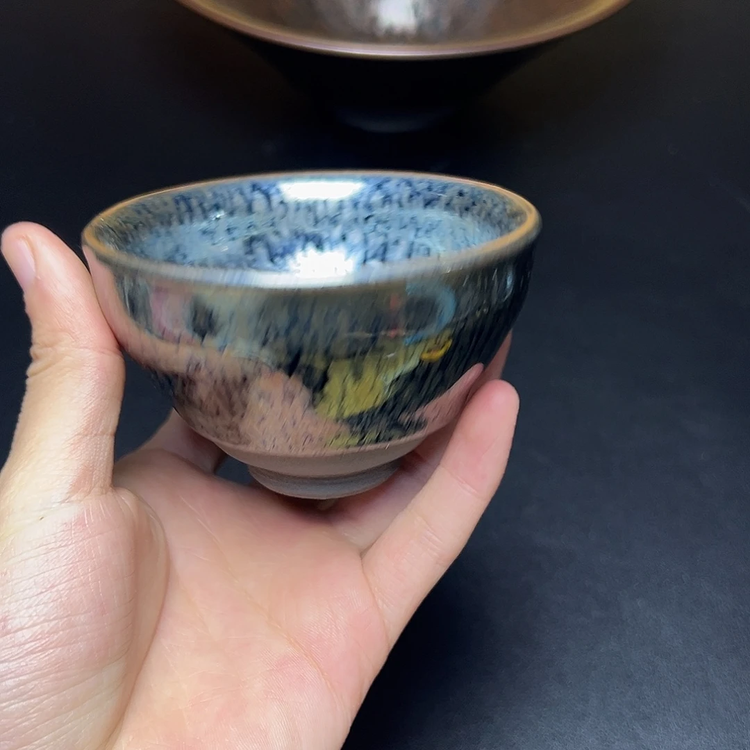 茶盏漱口建窑建盏主人杯