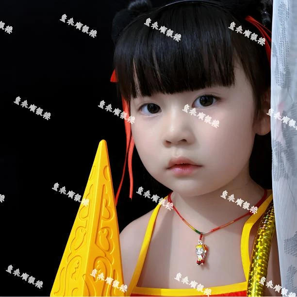 吊坠足银 足银999哪吒魔童闹海吊坠项链纯银爆款六一儿童节礼物