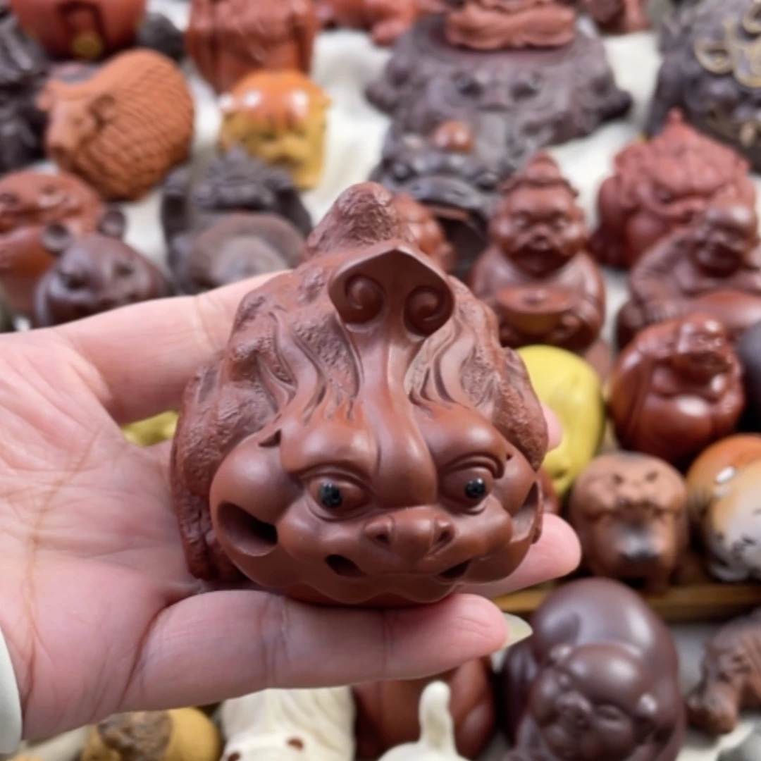 【闪购商品】紫砂茶宠紫砂金蟾