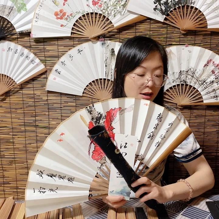 绢布/宣纸/竹钟馗十寸手绘