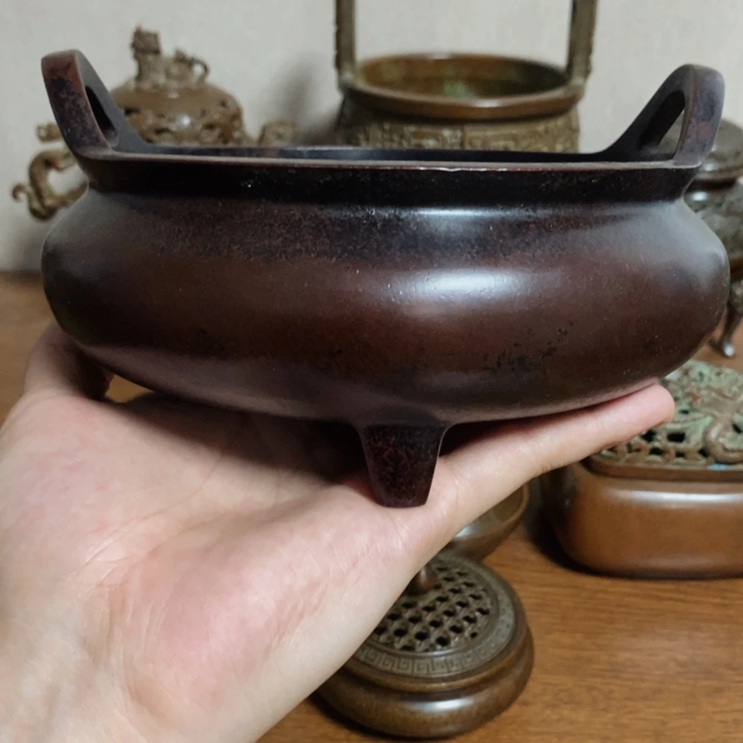 铜盛世铜炉铜器香炉工艺品