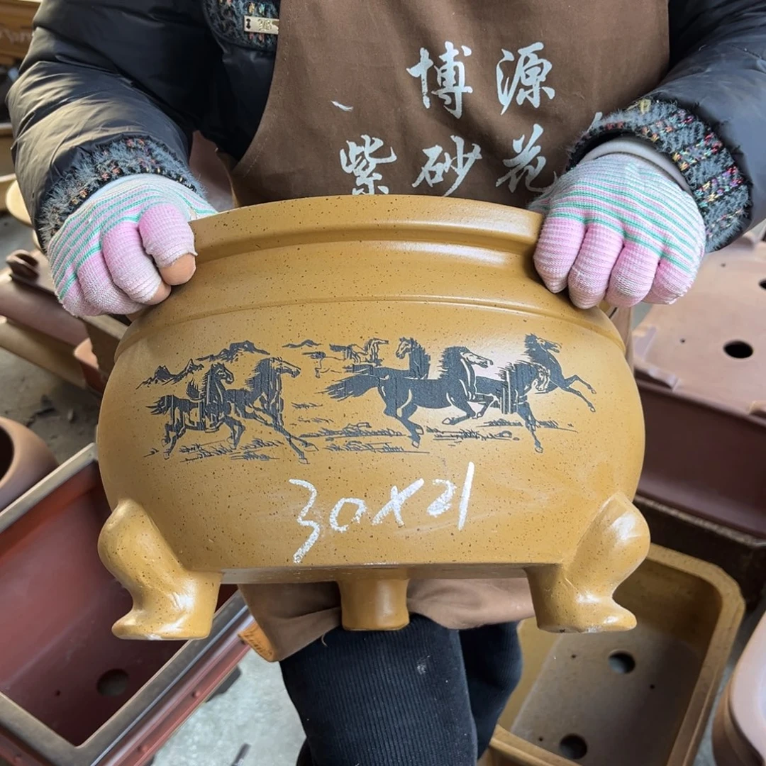 花盆紫砂盆景艺术