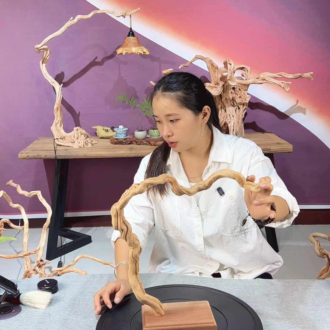 仙***y木天然杜鹃根根艺摆件
