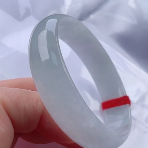 翡翠手镯未镶嵌正61.8无纹裂48小时鉴赏期