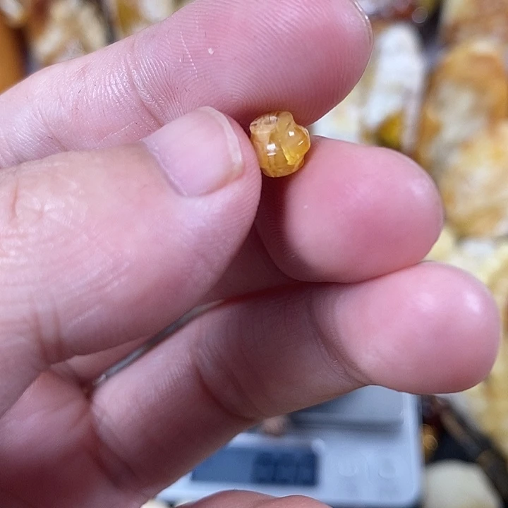 裸石琥珀未镶嵌我