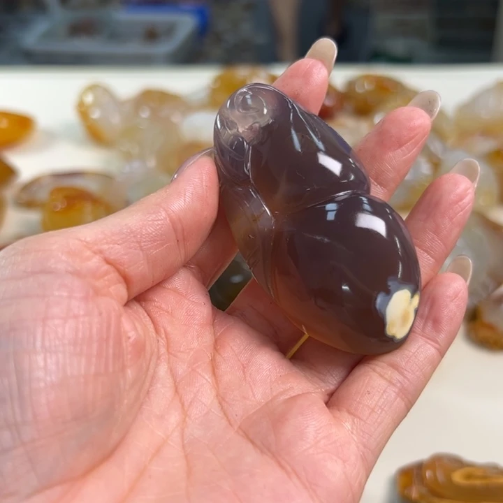 玛瑙/玉髓吊坠(不含链)未镶嵌
