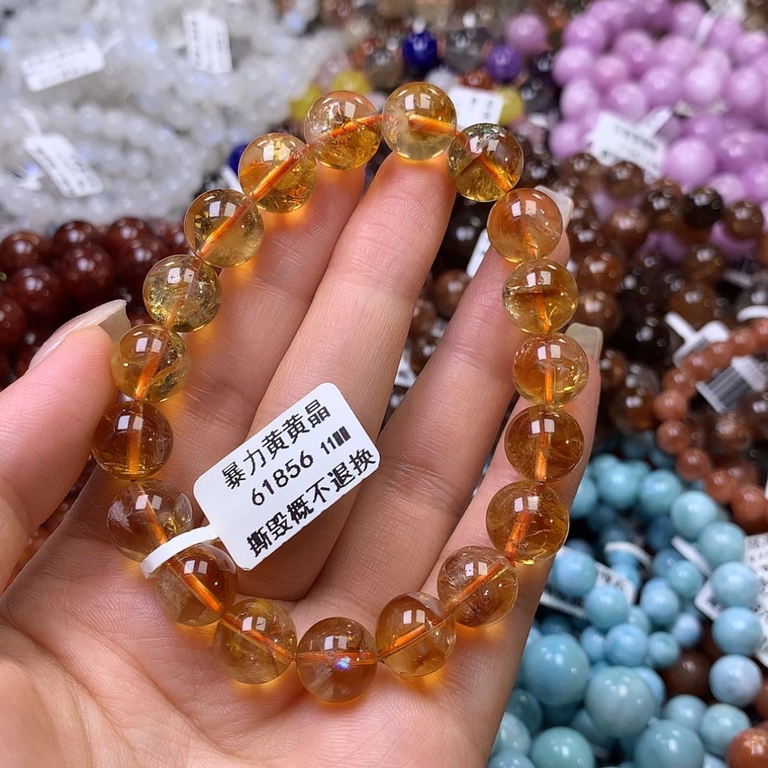 水晶手链未镶嵌，