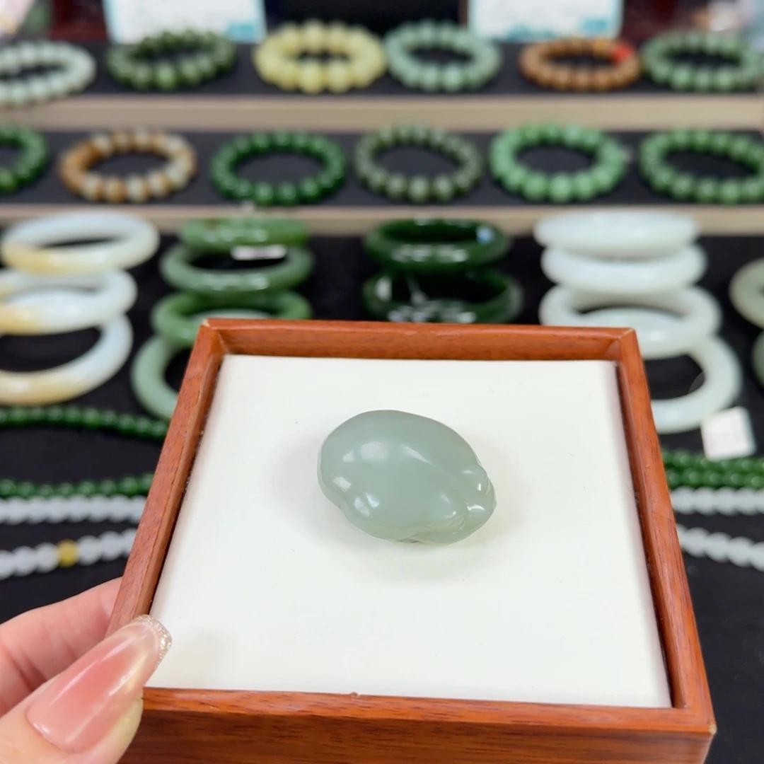 慧***和田玉未镶嵌吊坠(不含链)